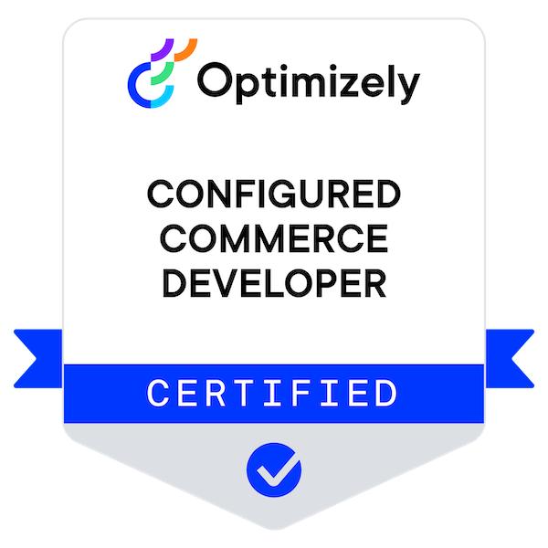 Optimizely Configured Commerce Badge